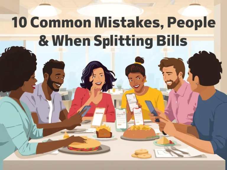10 Common Mistakes People Make When Splitting Bills